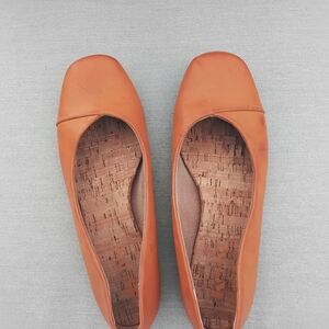 Kork-Ease Orange Women's Flats